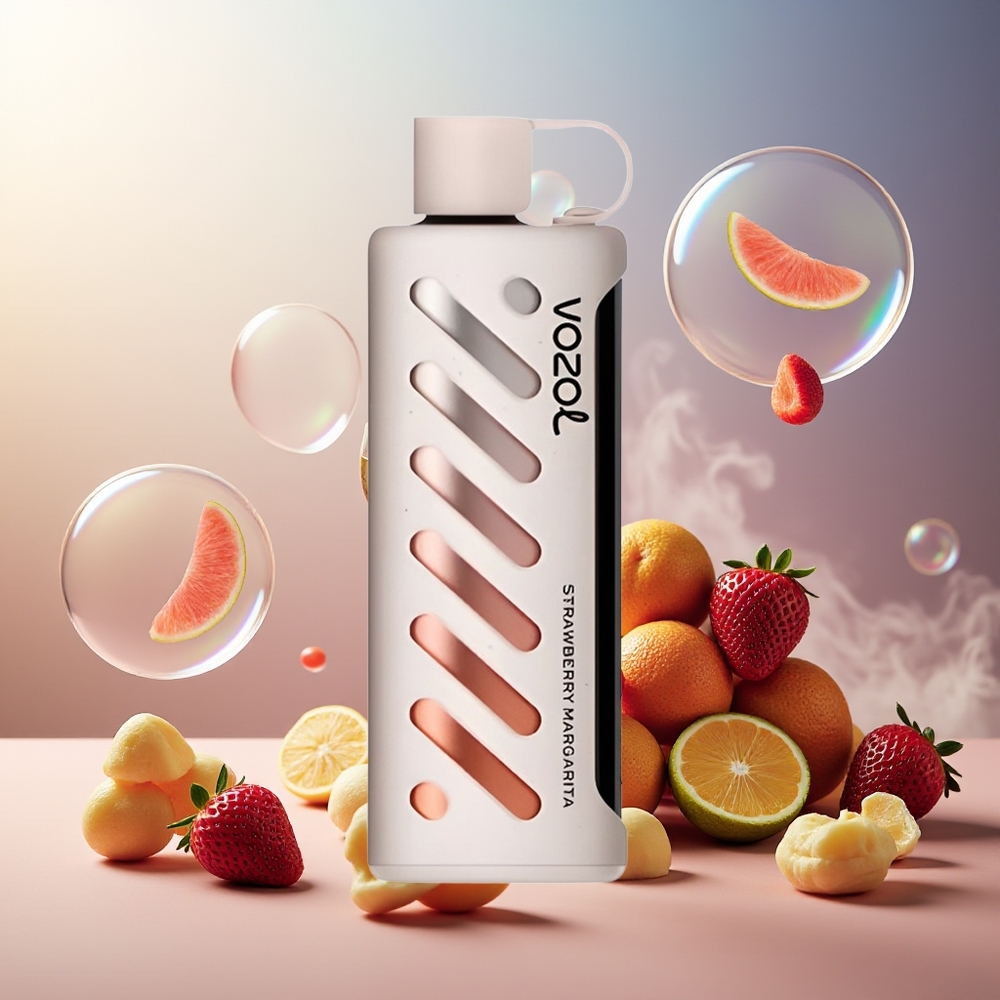 Partihandel Sverige VOZOL Gear Shisha 25000 Puffs Dual Mesh Jordgubb Margarita