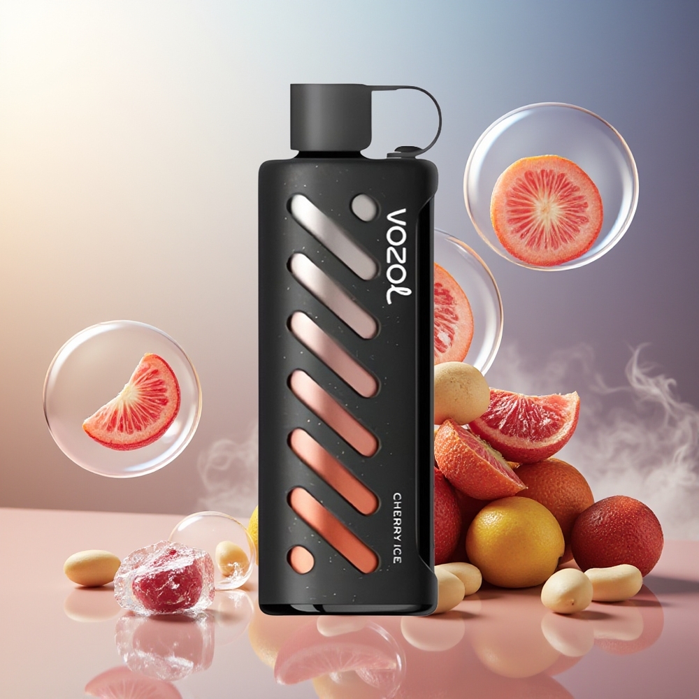 Partihandel Sverige VOZOL Gear Shisha 25000 Puffs Dual Mesh Körsbär Is