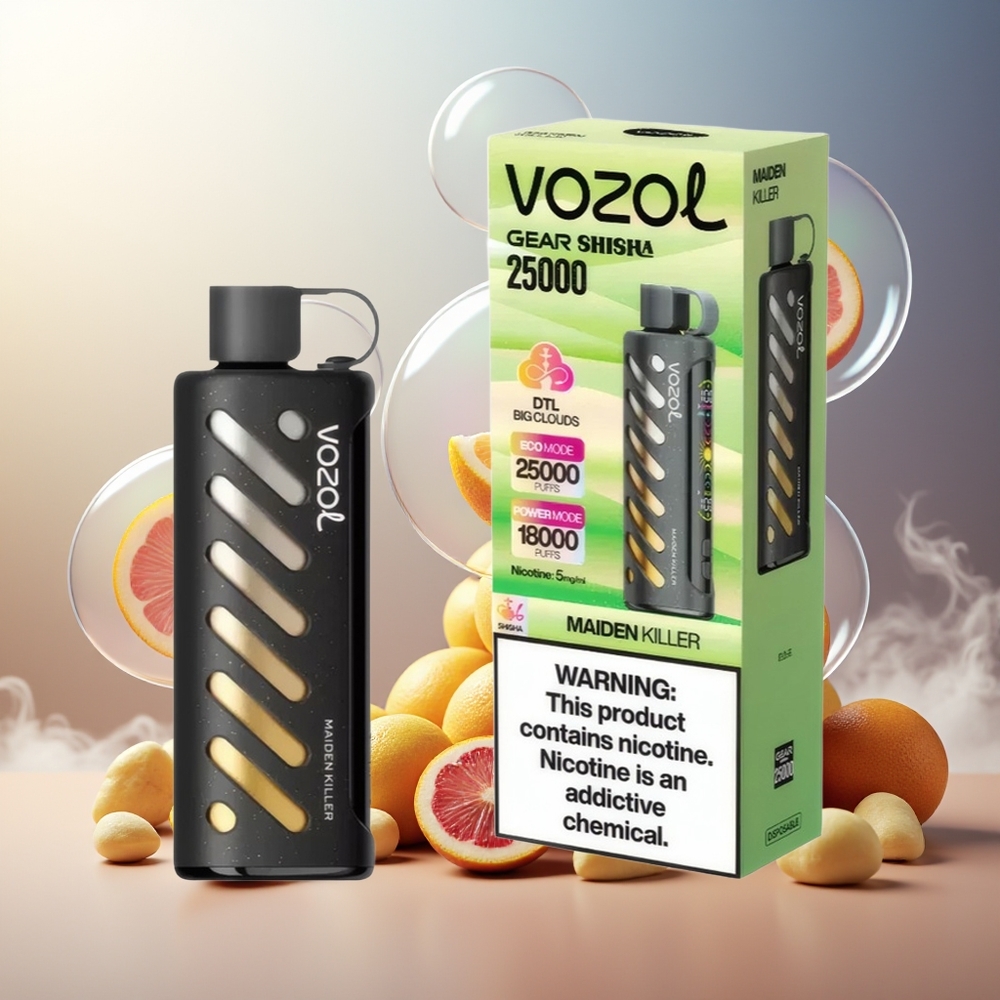 Partihandel Sverige VOZOL Gear Shisha 25000 Puffs Dual Modes Maiden Killer