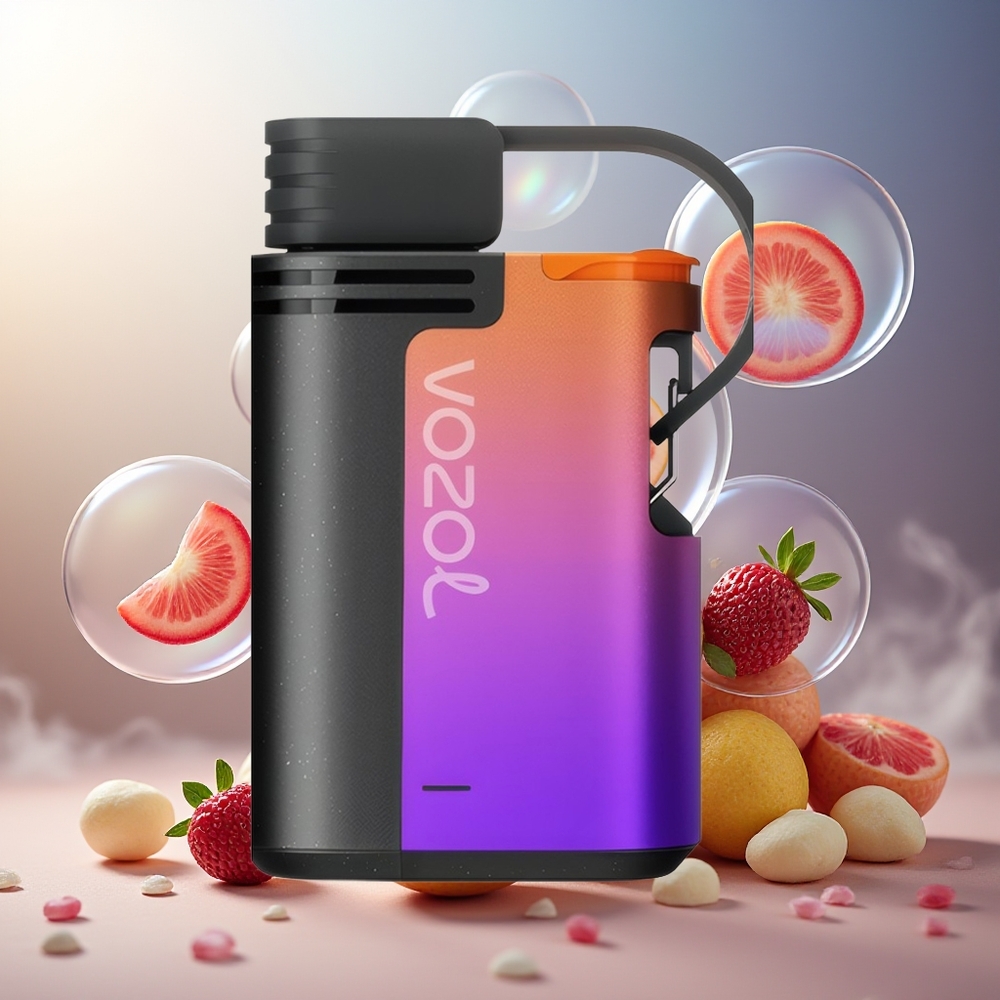 Partihandel Sverige VOZOL GEARS 4000/6000 Engångs Vape Skogsbär Storm LOCK & LOAD LET'S ROCK & ROLL
