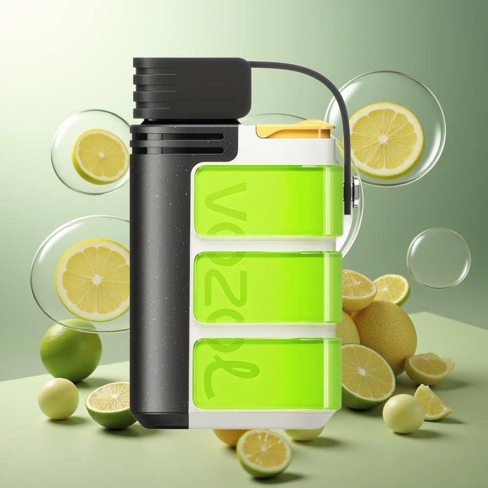 Partihandel Sverige VOZOL GEARS 4000C/6000C Engångs Vape Citrongrön 500mAh 4000/6000 Puffs