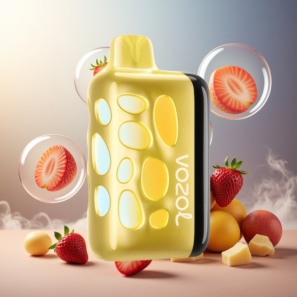 Partihandel Sverige VOZOL RAVE 40000 Jordgubb Mango 270° Glow 20/50mg/ml 1000mAh