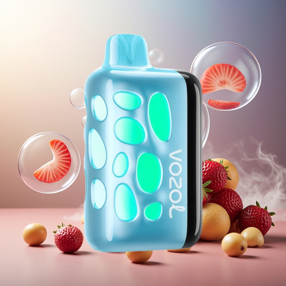 Partihandel Sverige VOZOL RAVE 40000 Kirsbär Jordgubb 270° Glöd 1000mAh