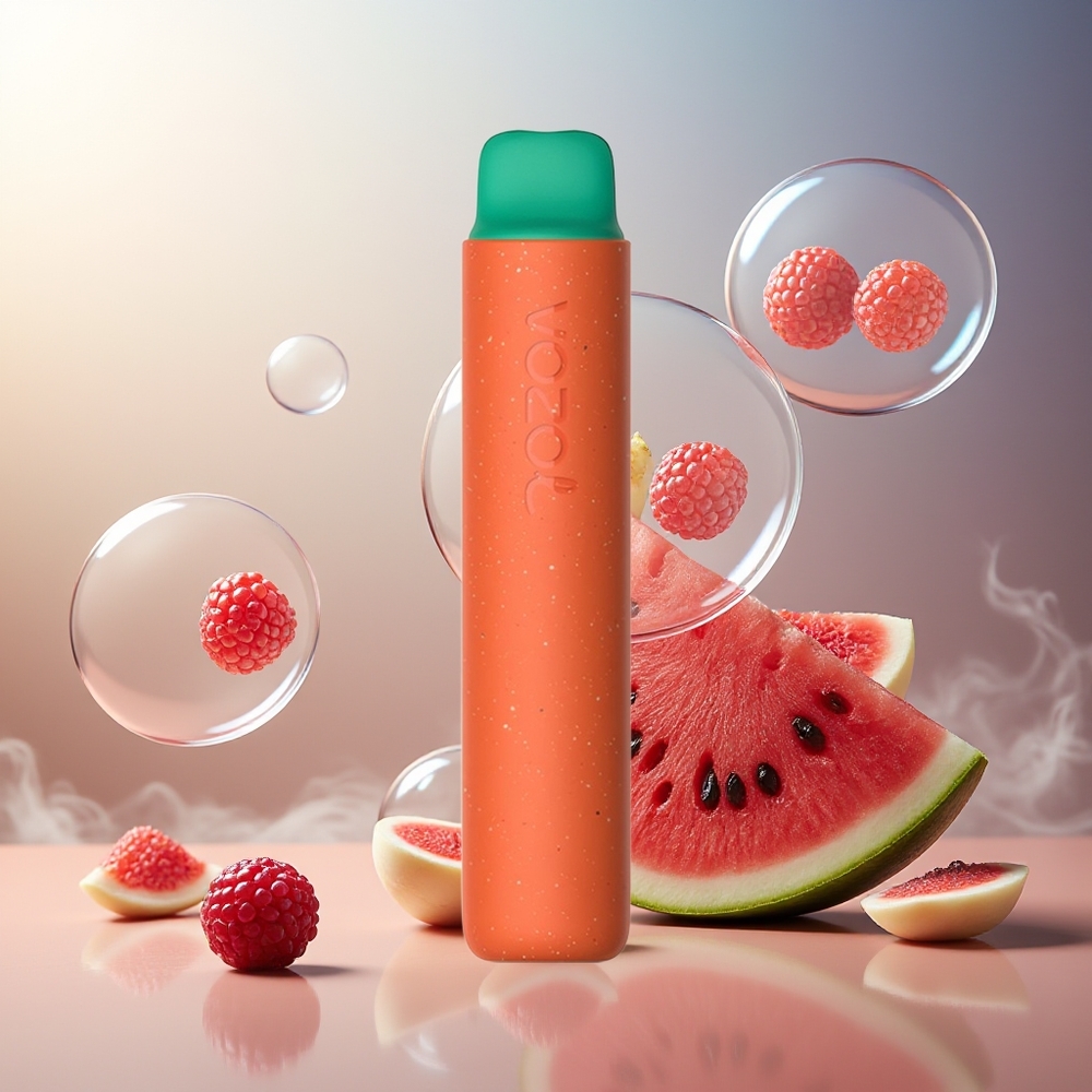 Partihandel Sverige VOZOL STAR 2000 PCR VAMT Hallon Vattenmelon Disposable