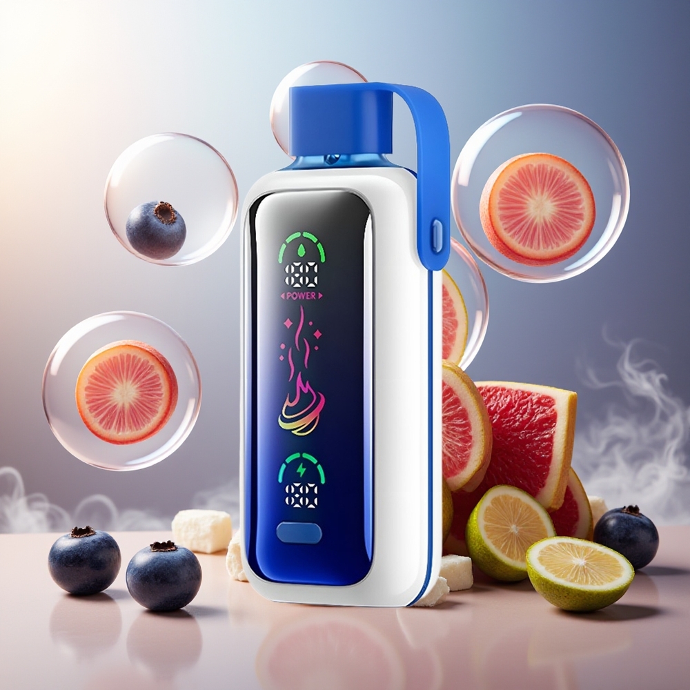 Partihandel Sverige VOZOL Star 20000 Puffs Blåbärsstorm HD-skärm Dual Mesh 650mAh