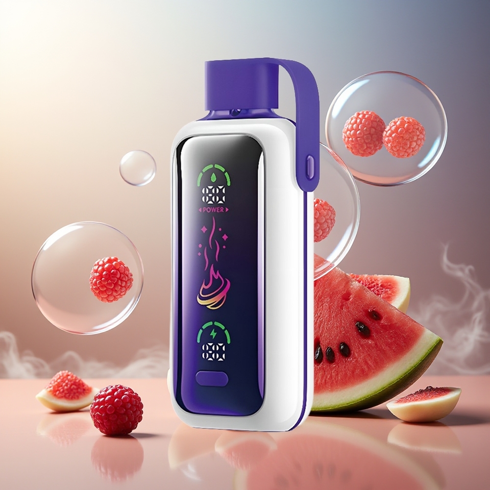 Partihandel Sverige VOZOL Star 20000 Puffs Hallon Vattenmelon 2.2" HD Skärm Dubbel Mesh 650mAh