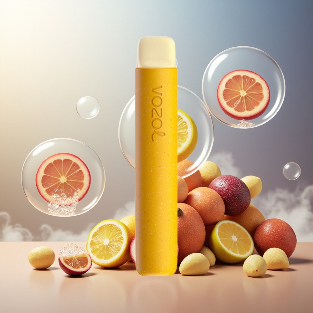 Partihandel Sverige VOZOL STAR 600 Disposable 2ML 500mAh Citron Passionfrukt