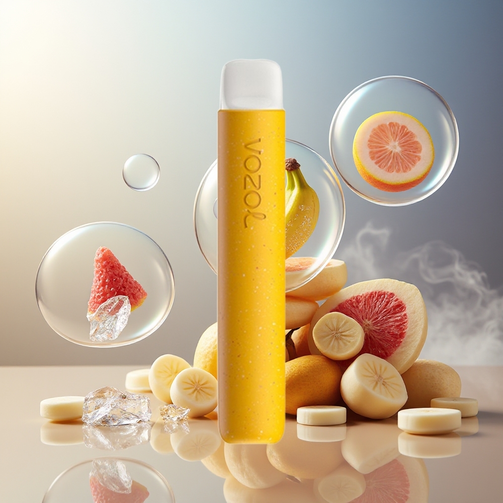 Partihandel Sverige VOZOL STAR 600 Engångs Vape Bananis 2ML 600 Puffar