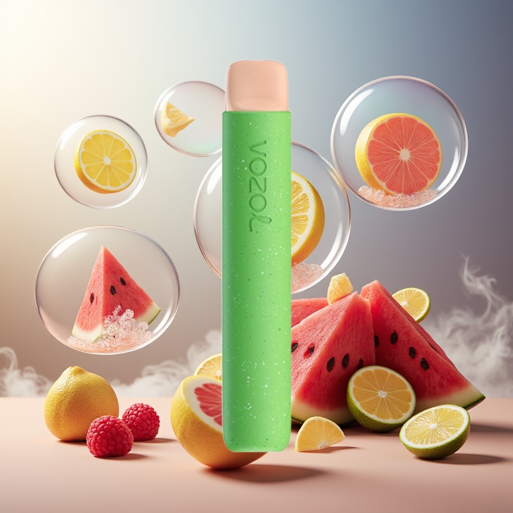 Partihandel Sverige VOZOL STAR 600 Engångs Vape Citron Hallon Vattenmelon 2ML 600 puffar