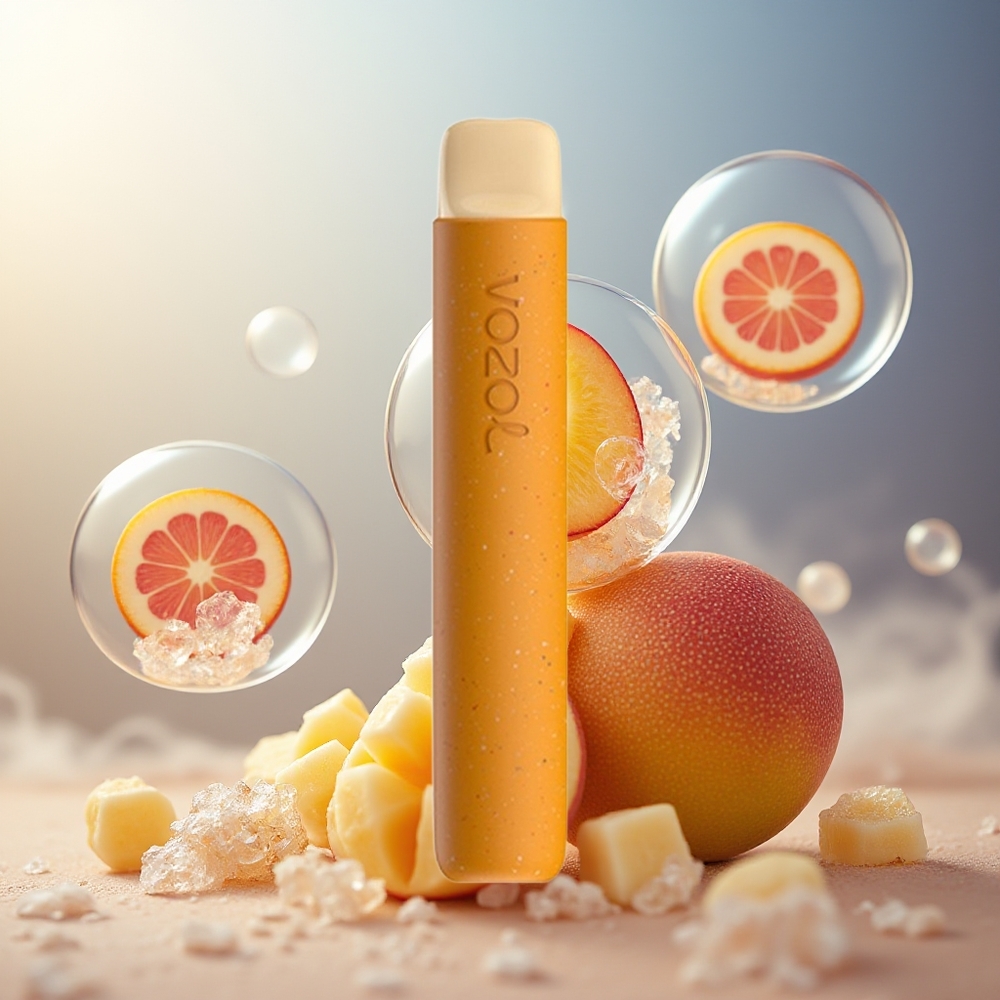 Partihandel Sverige VOZOL STAR 600 Engångsvape Kyld Mango Mesh Coil 2ML 600 Puffar