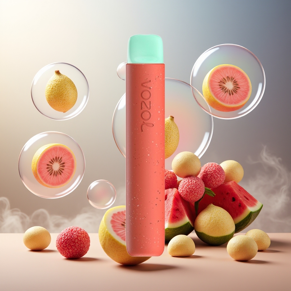 Partihandel Sverige VOZOL STAR 600 Litchi Guava Vattenmelon 2ML 600 Puffar