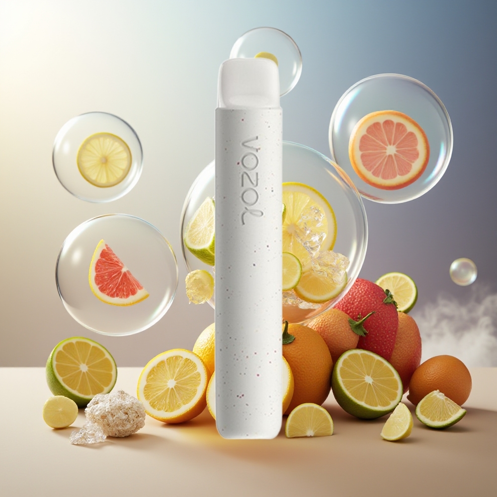 Partihandel Sverige VOZOL STAR 600 Mun 2ML PCR 500mAh Citron Mojito