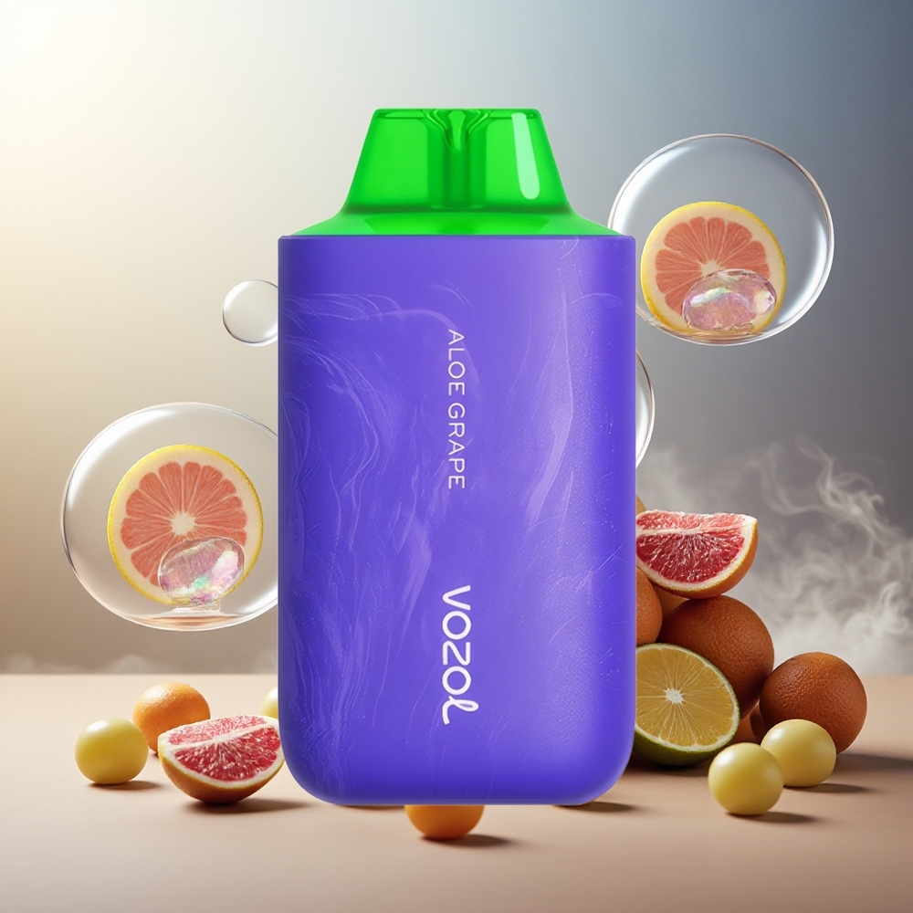 Partihandel Sverige VOZOL STAR 6000/8000 V2 Aloe Druva 14/16ML 500mAh 65% PCR