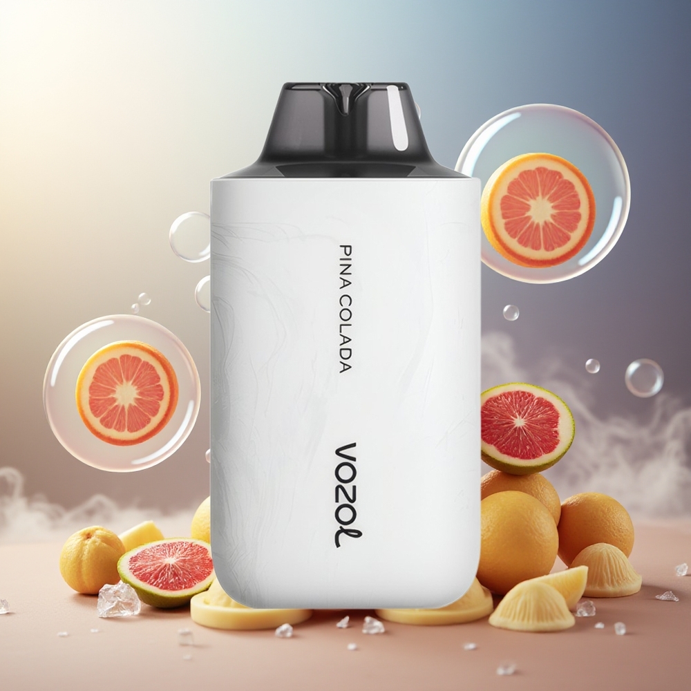Partihandel Sverige VOZOL STAR 6000/8000 V2 Engångsvape Ananas Kokos 14/16ML 500mAh 65% PCR 0/20/50mg