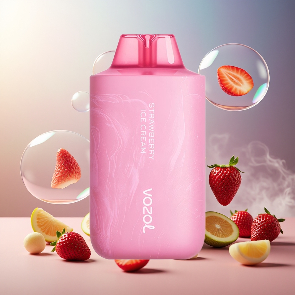 Partihandel Sverige VOZOL STAR 6000/8000 V2 PCR 14/16ML Jordgubb Glass