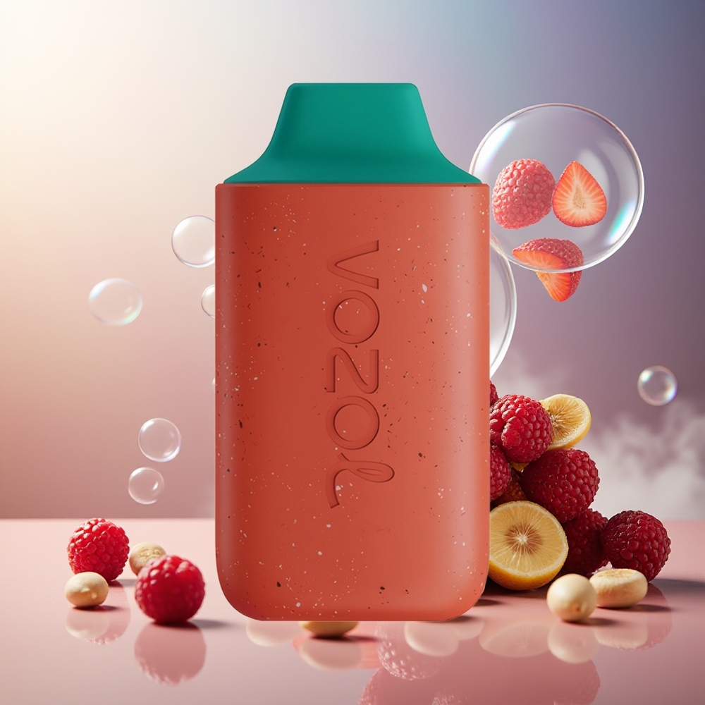 Partihandel Sverige VOZOL STAR 6000 14ML 50mg Jordgubb Hallon