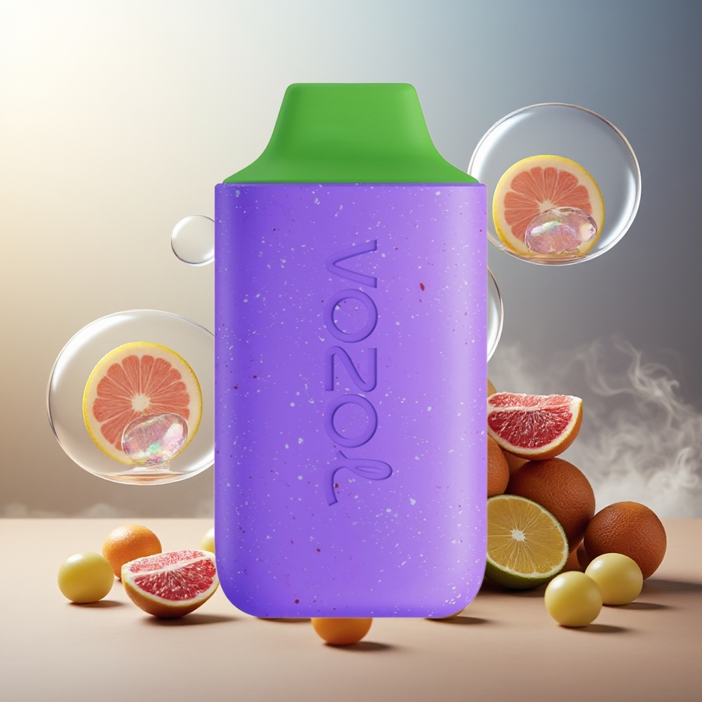 Partihandel Sverige VOZOL STAR 6000 Engångs Aloe Druva 14ML Typ-C 500mAh 6000 Puffar