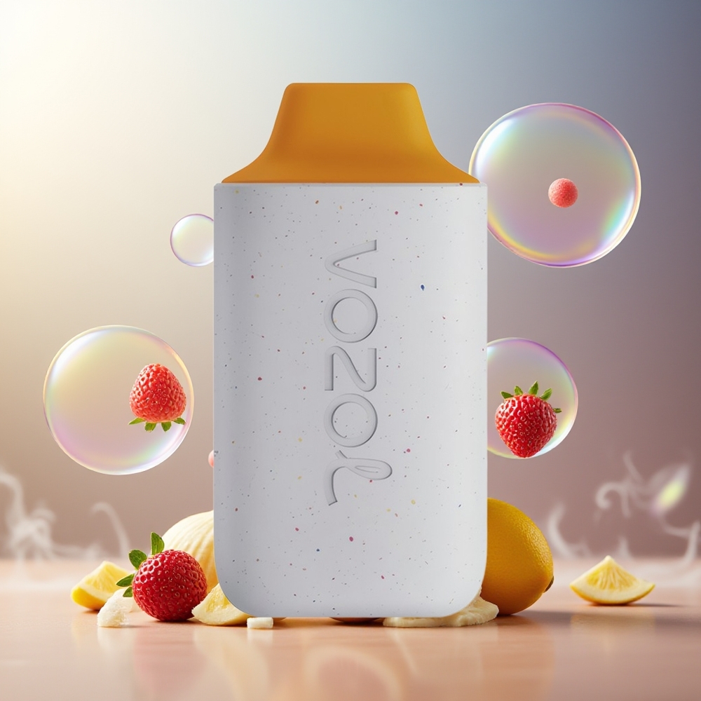 Partihandel Sverige VOZOL STAR 6000 Engångs Vape Banan Smoothie 14ML Typ-C 6000 Puffar