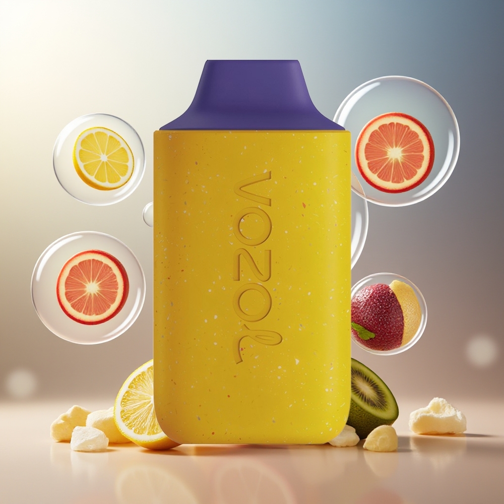 Partihandel Sverige VOZOL STAR 6000 Engångsvape Citron Kiwi Passionsfrukt 14ML 6000 Puffar