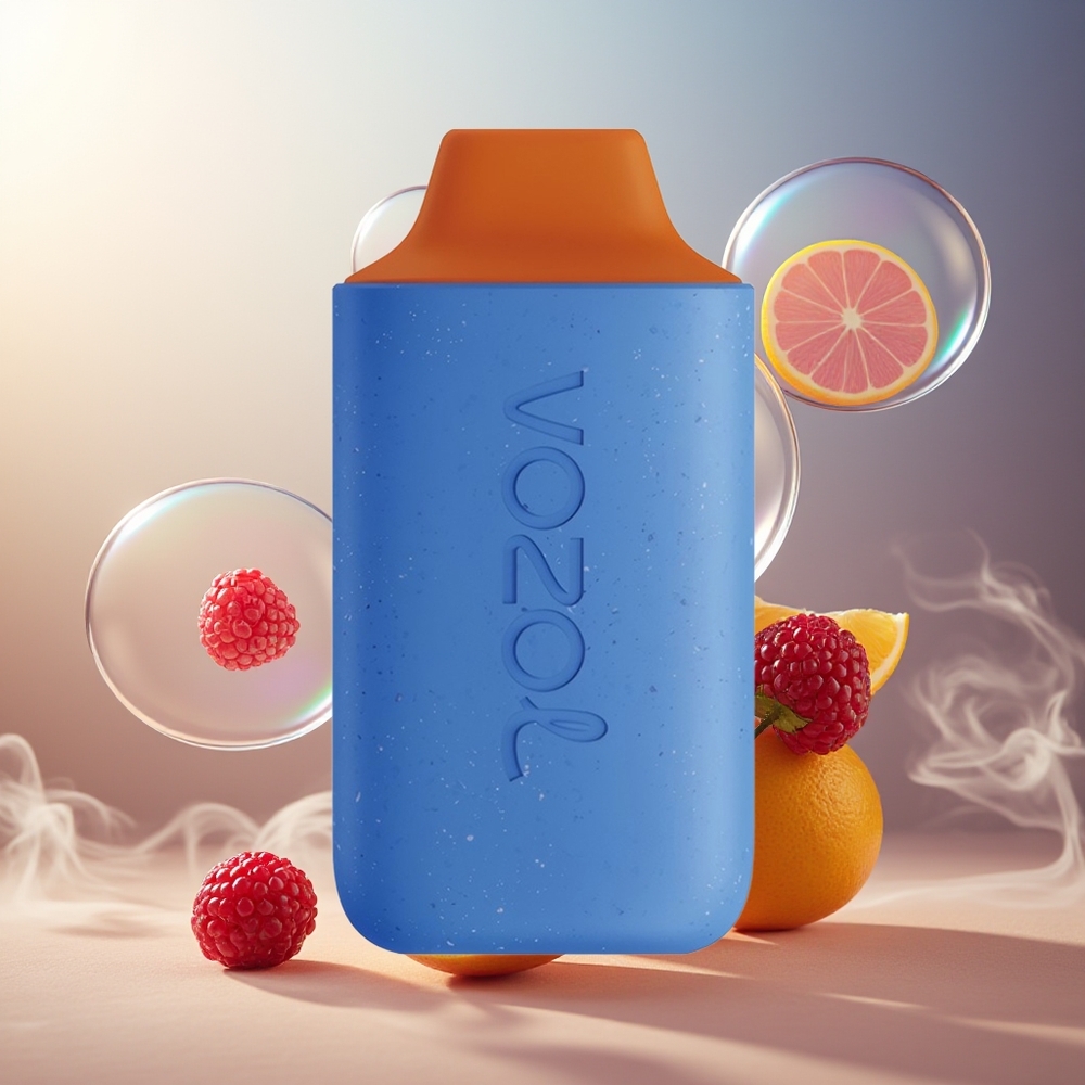 Partihandel Sverige VOZOL STAR 6000 Hallon Apelsin Disposable 65% PCR 14ML 6000 Puffs