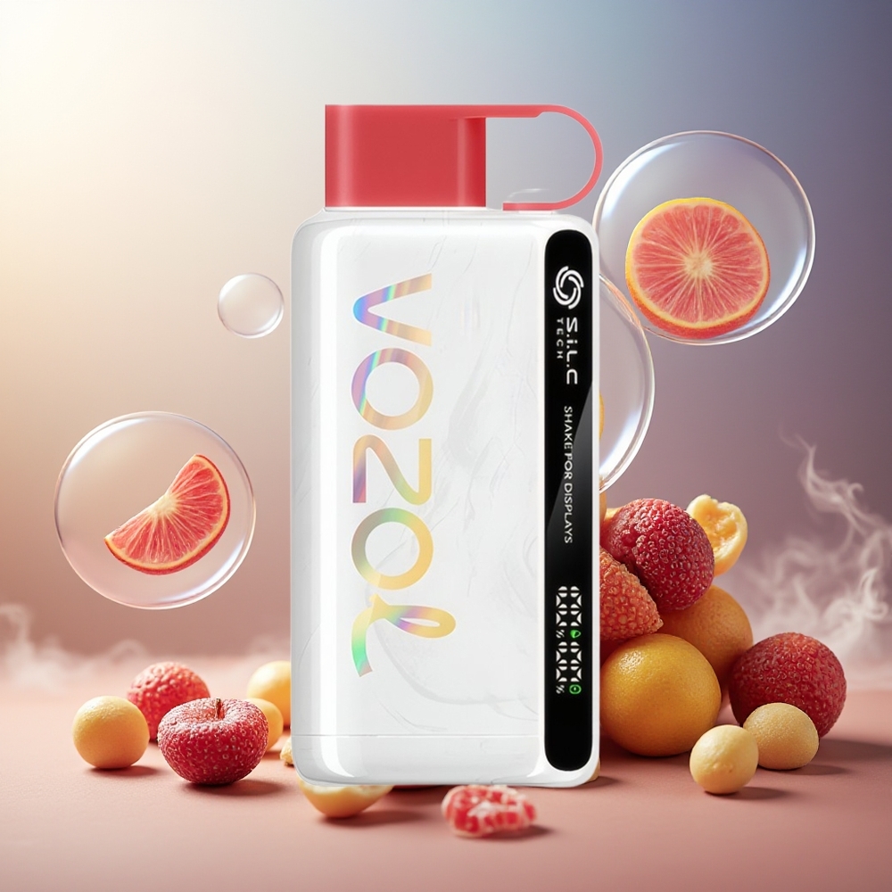 Partihandel Sverige VOZOL STAR 9000/12000 Engångs Vape Körsbärs Cola S.i.L.C TECH 650mAh