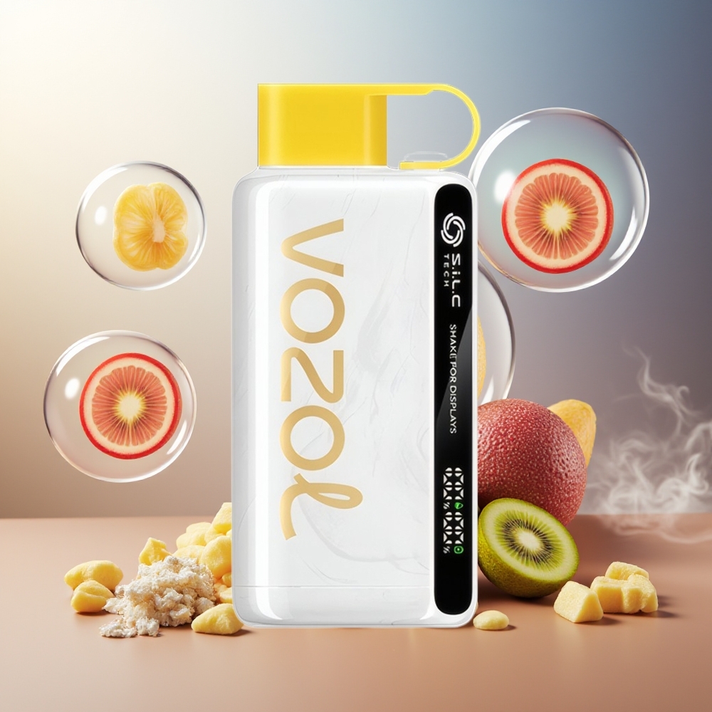 Partihandel Sverige VOZOL STAR 9000/12000 Engångs Vape Kiwi Passionsfrukt Guava 650mAh 9000/1200 Puffs