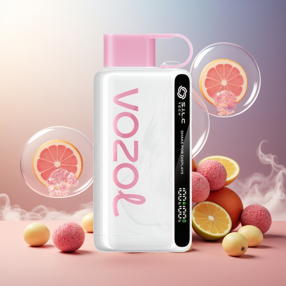 Partihandel Sverige VOZOL STAR 9000/12000 Engångs Vape Rosa Citronad med 650mAh