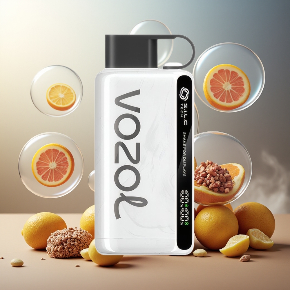 Partihandel Sverige VOZOL STAR 9000/12000 Shake Display S.i.L.C TECH 650mAh Tobak