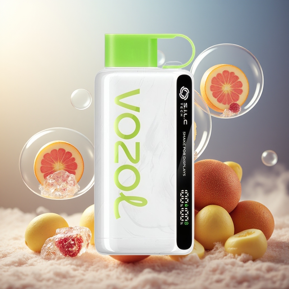 Partihandel Sverige VOZOL STAR 9000/12000 Sour Apple Is S.i.L.C TECH 650mAh