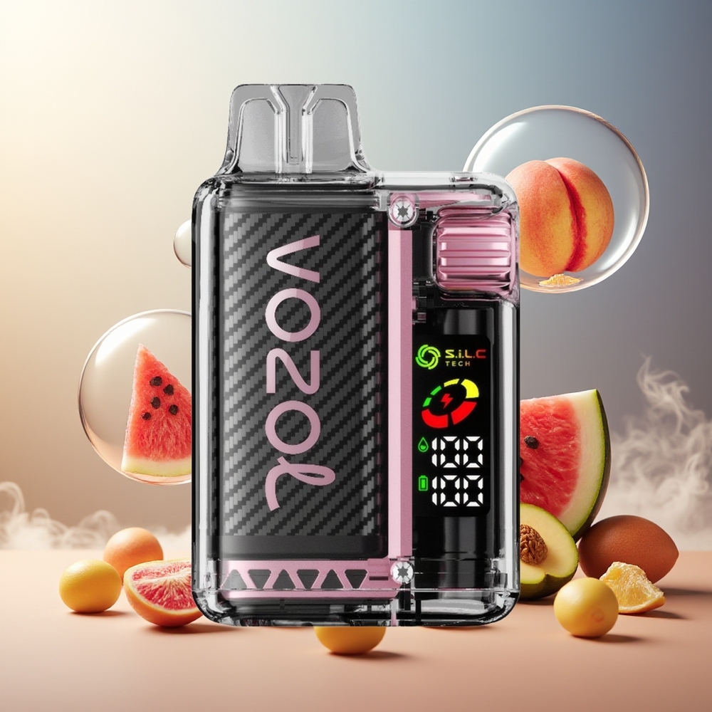 Partihandel Sverige VOZOL Vista 20000 Puffs 650mAh 2% Lättnad Persika Mango Vattenmelon