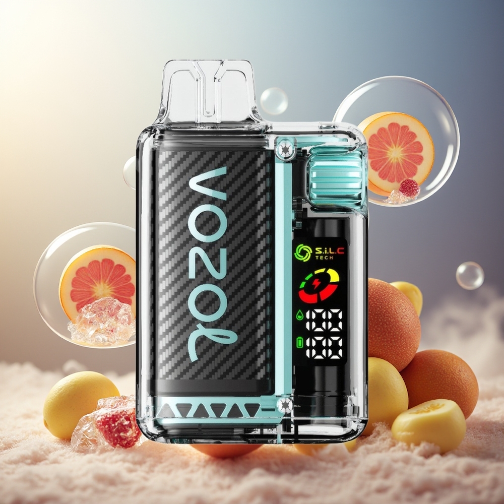 Partihandel Sverige VOZOL Vista 20000 Puffs Återanvändbar E-lösning Sur Äpple Is MCU Chip Dual Mesh