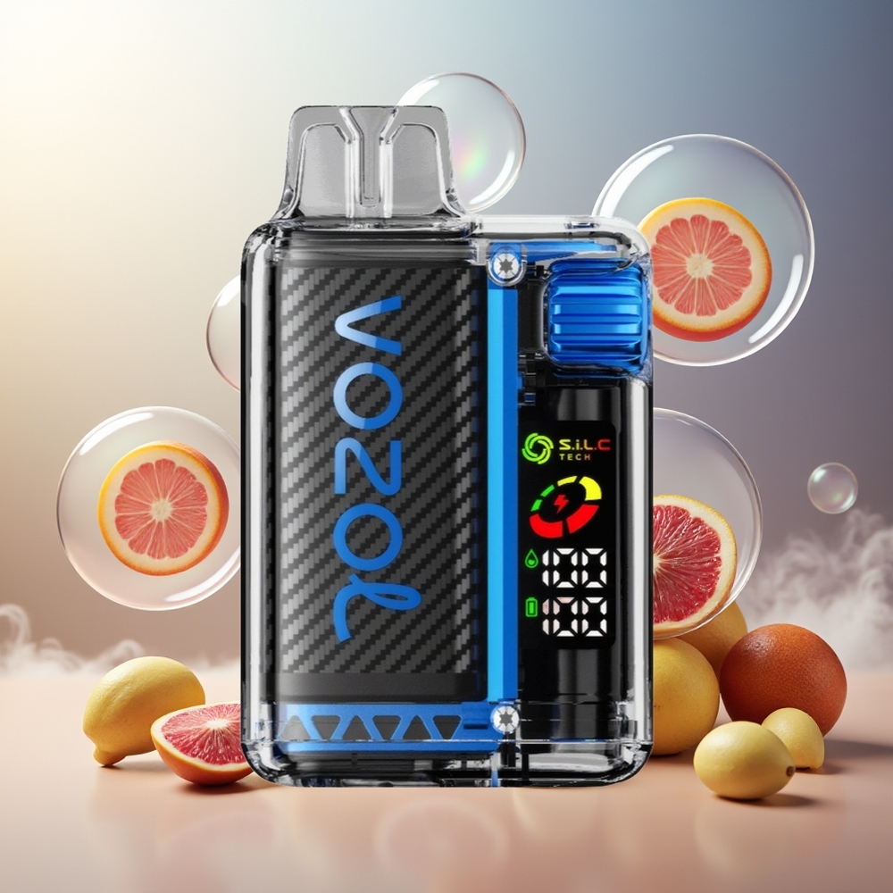 Partihandel Sverige VOZOL Vista 20000 Puffs Återanvändbar Återuppladdningsbar OLED MTL S.i.L.C Tech Dual Mesh