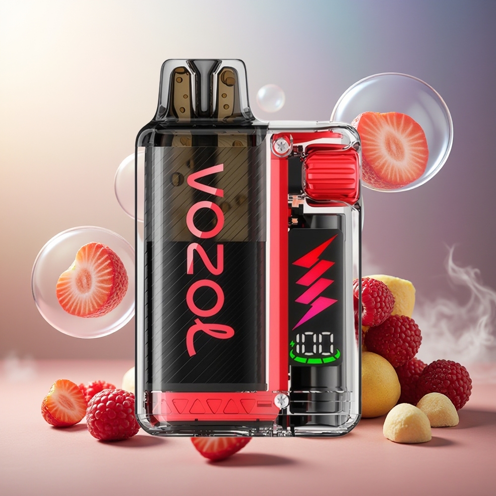 Partihandel Sverige VOZOL VISTA PLUG 6000/10000 Disposable Jordgubb Hallon Körsbär 18000 Puffs