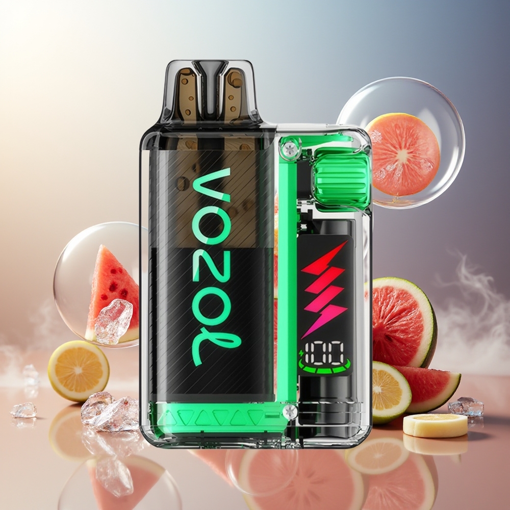 Partihandel Sverige VOZOL VISTA PLUG 6000/10000 Disposable Vattenmelon Is 360° Smakfrihet 4-Wattkontroll