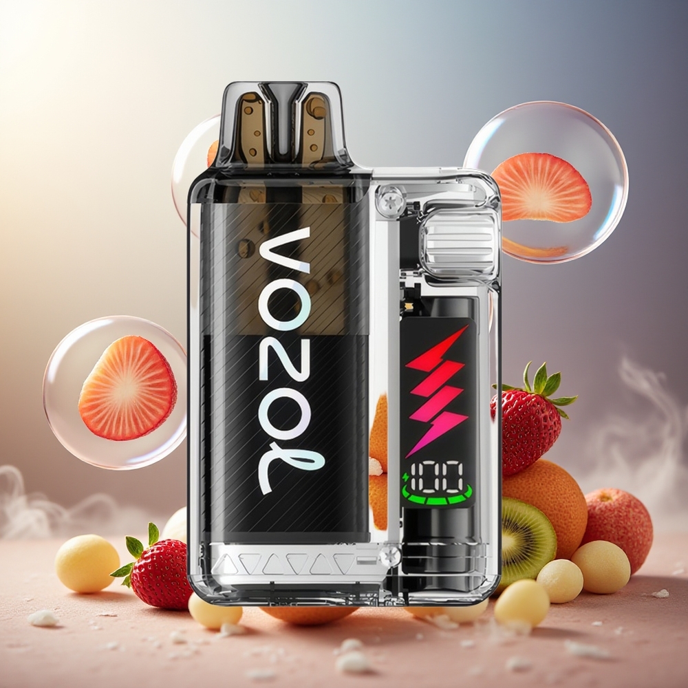 Partihandel Sverige VOZOL VISTA PLUG 6000/10000 Jordgubbe Kiwi 360° Smakfrihet Synlig E-Vätska